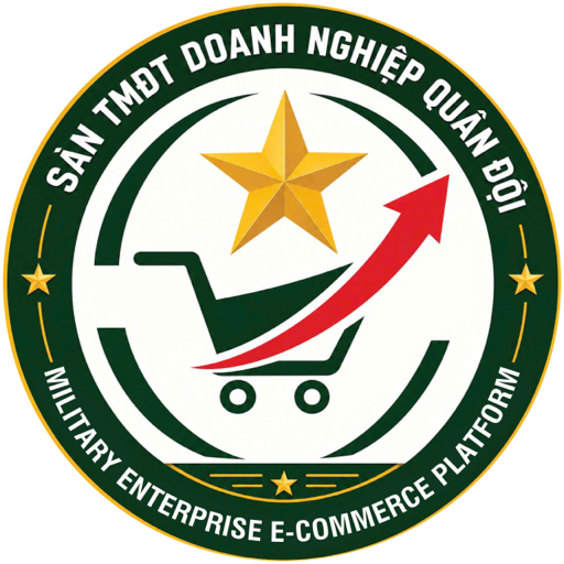 Logo Sàn TMĐT Doanh nghiệp Quân đội